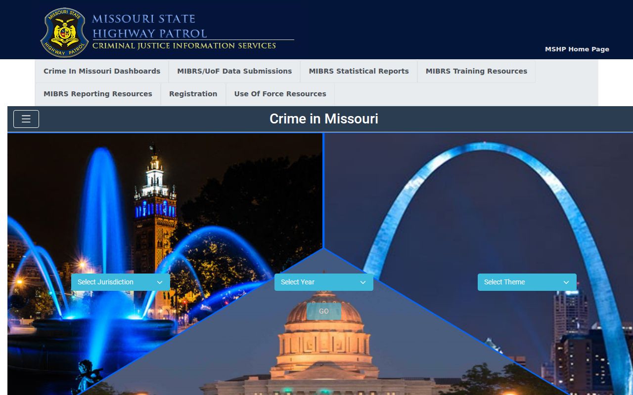 Pike County arrest records context from Missouri official crime dashboard