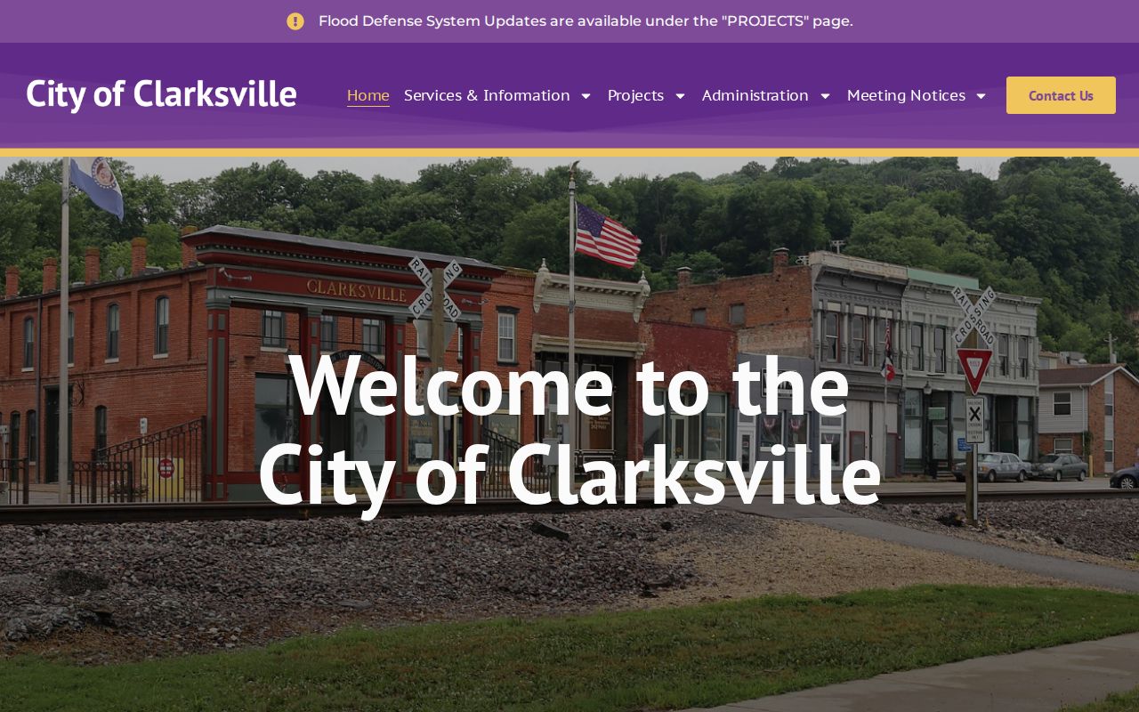 Clarksville city criminal records source page in Pike County